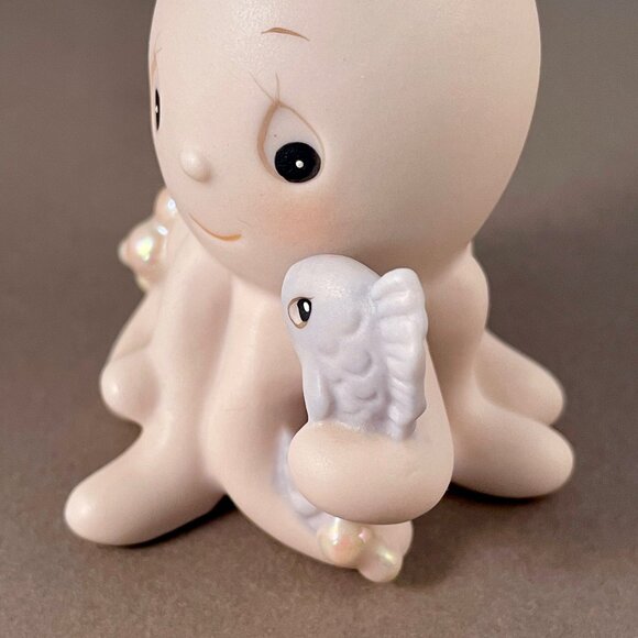 Precious Moments Octopus I Only Have Arms for You Figurine 527769 1992 Vintage - Picture 11 of 11
